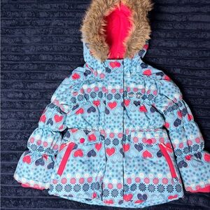 Gustin Vibrant Blue and Pink Jacket